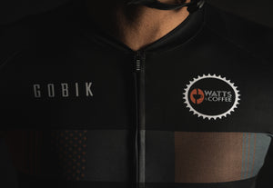 Watts & Coffee - Dark Roast Cycling Jersey